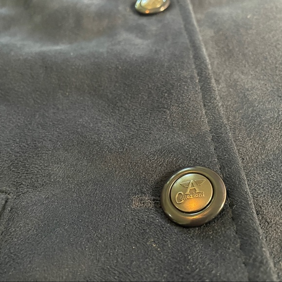 Armani Collezioni 100% PVC Leather Sports Jacket - Picture 6 of 6